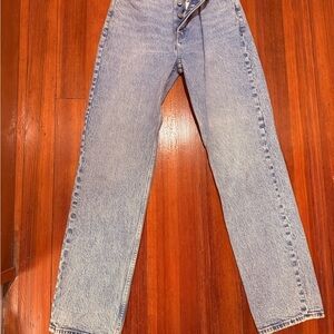 Abercrombie & Fitch Light Blue Straight Jeans